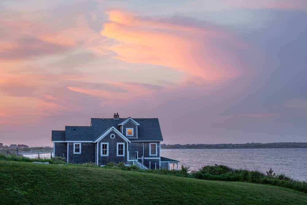 Sunset views at one of our Block Island Hotels