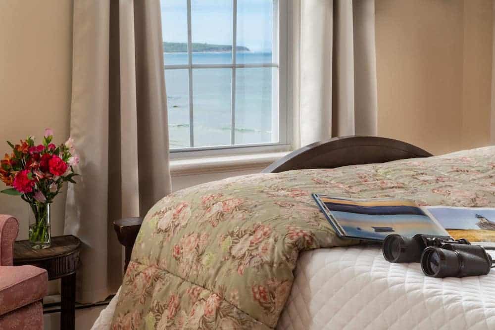 Unwind in this gorgeous guest room overlooking the water - it's one of the best things to do on Block Island