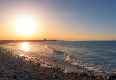 There are plenty of things to do in Block Island this winter when you stay at our Block Island Hotels - including walking scenic stretches of beach like this