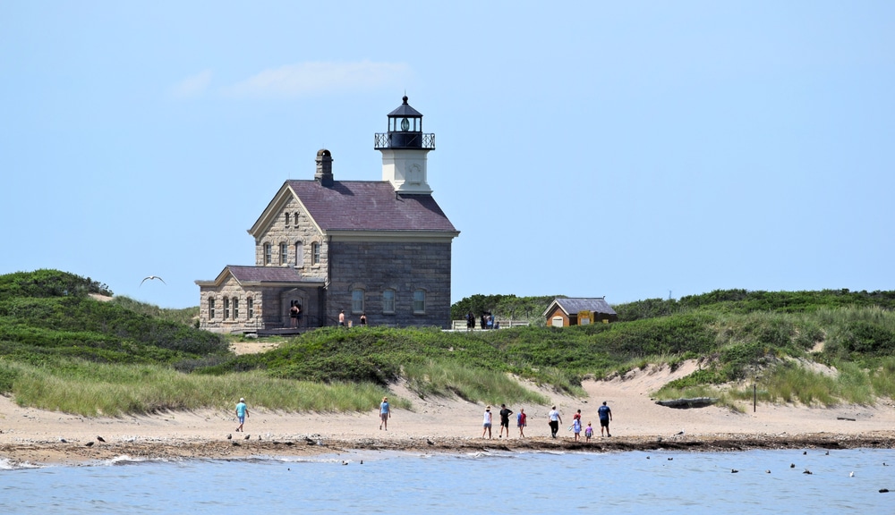 Visiting the North Lighthouse, one of the best things to do on Block Island