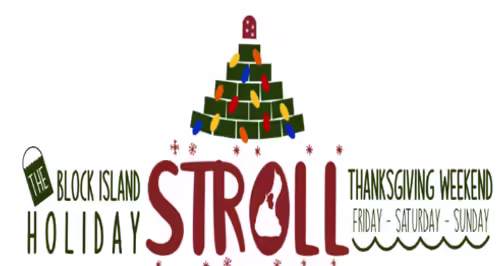 block Island holiday stroll