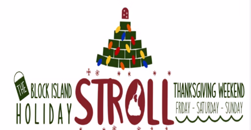 block Island holiday stroll